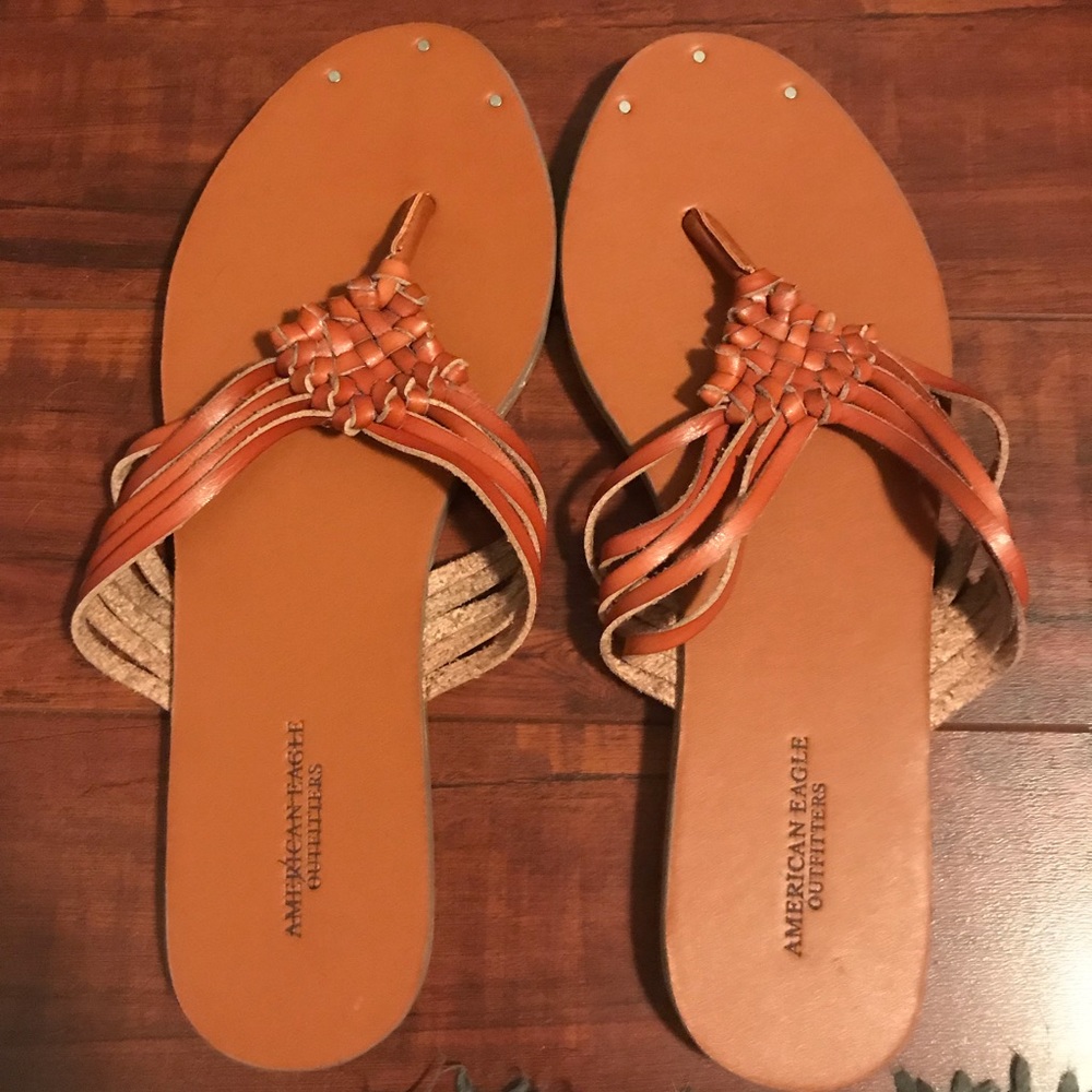 Any 3 Sandals $25/American Eagle Tan Sandals